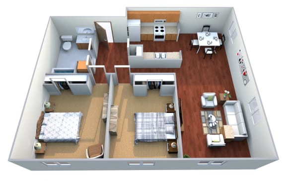 The Cheyenne Floor Plan at Pinewood Estates, Minnesota, 55398