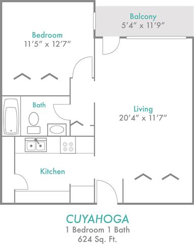 at Rivers Edge Apartments and Townhomes, Dayton, OH