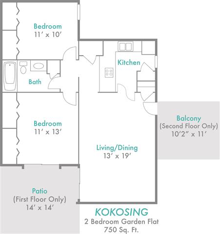 at Rivers Edge Apartments and Townhomes, Ohio