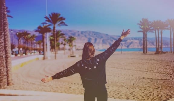 beach winter at Encina Meadows Apartments, California