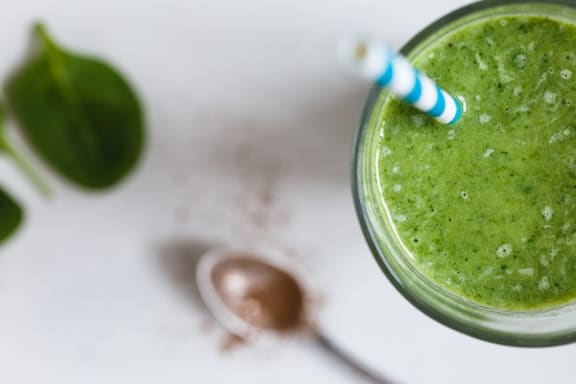 green juice at Encina Meadows Apartments, Goleta