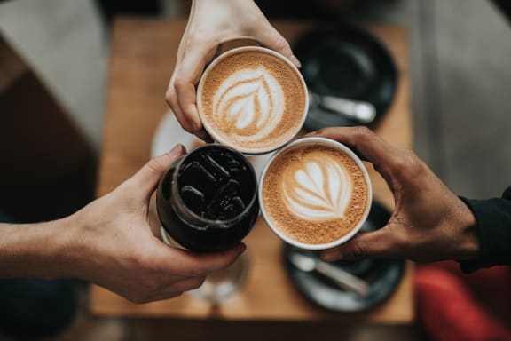 Coffee at Encina Meadows Apartments, Goleta, CA