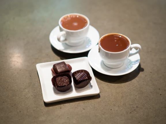 Coffee and Chocolate at Encina Meadows Apartments, Goleta, 93117