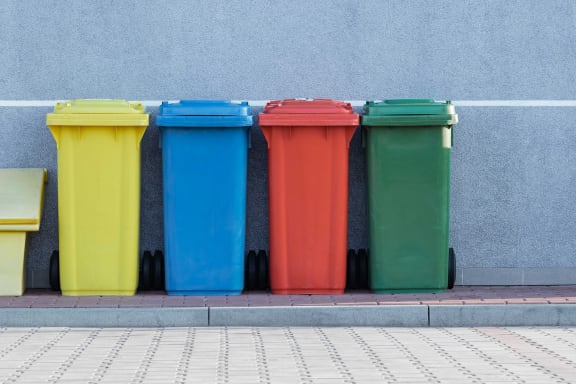 Recycle at Encina Meadows Apartments, Goleta, California
