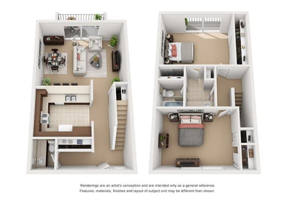 Floor Plans at Encina Meadows Apartments, Goleta, 93117