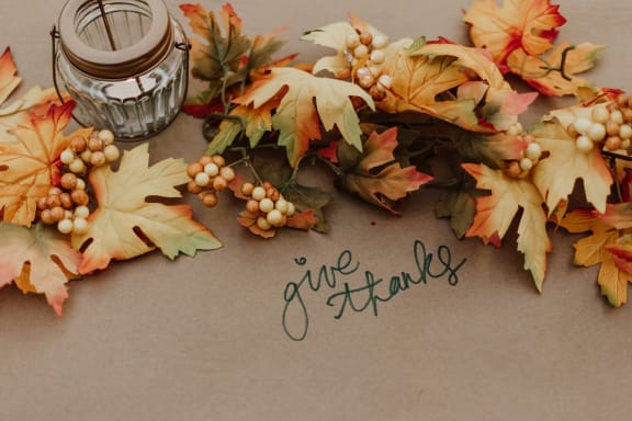 Thanksgiving at Encina Meadows Apartments, Goleta