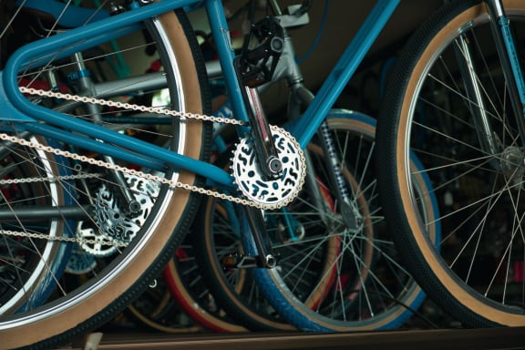 Bikes at Encina Meadows Apartments, Goleta