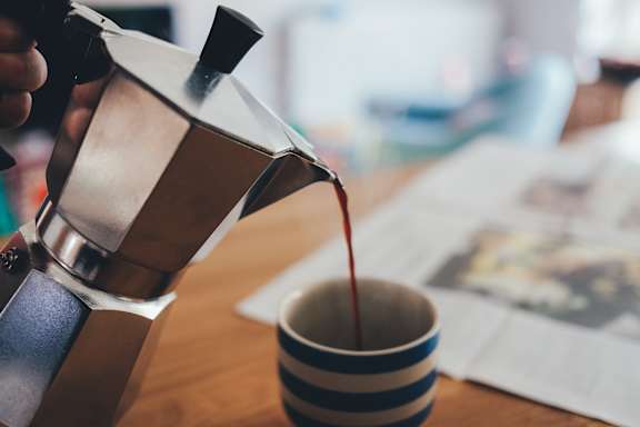 Morning Coffee at Encina Meadows Apartments, Goleta