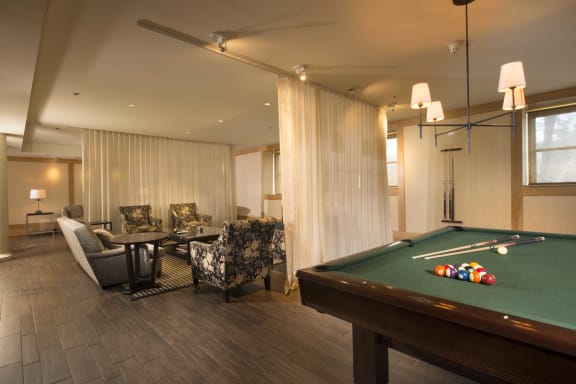 Game Room at The Mount Royal, Baltimore, MD