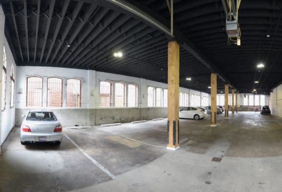 Parking Lot at The Mount Royal, Maryland