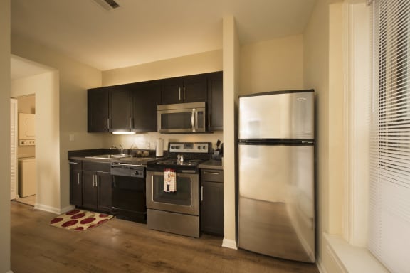 Fully Equipped Kitchen at The Mount Royal, Baltimore, MD, 21202