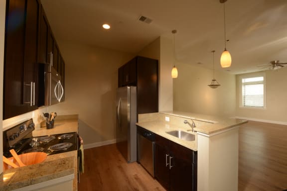 Spacious Kitchen at The Mount Royal, Baltimore, MD