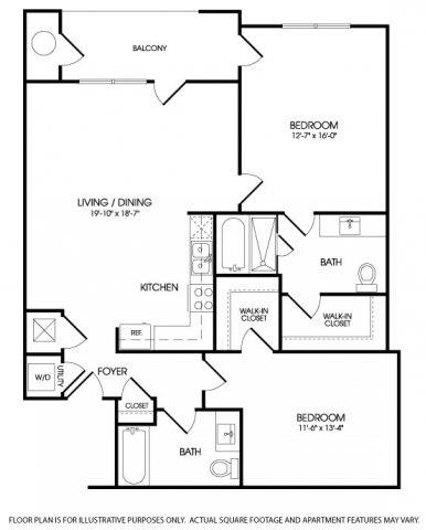 The Blakely Floorplan at The Manhattan Tower and Lofts