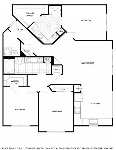 Floorplan At Domain by Windsor,1755 Crescent Plaza, 77077