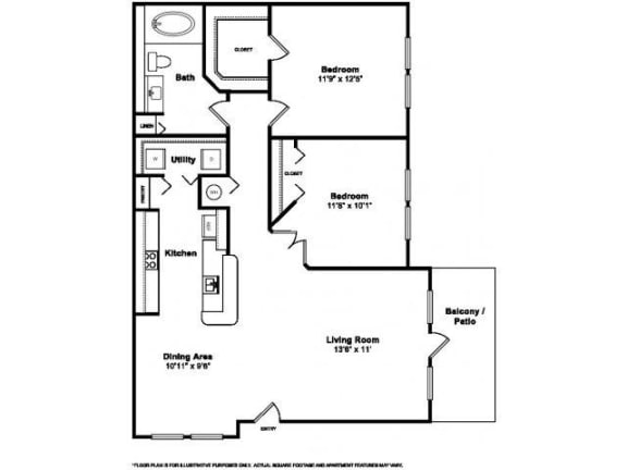 Floorplan at Windsor at Miramar, 3701 Southwest 160th Avenue, Miramar