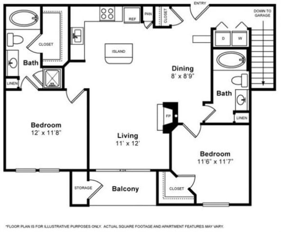 Floorplan at Windsor at Aviara
