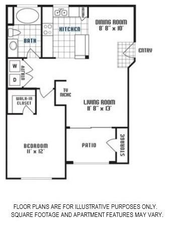Floorplan at The Estates at Park Place, 3400 Stevenson Boulevard, Fremont, CA, 94538