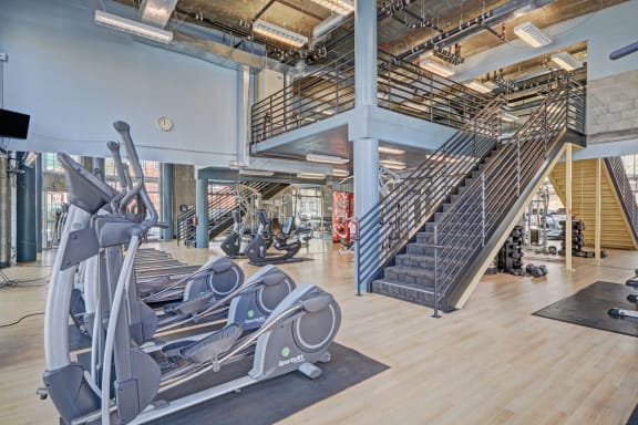 Fitness center at Allegro at Jack London Square, 240 3rd Street, Oakland