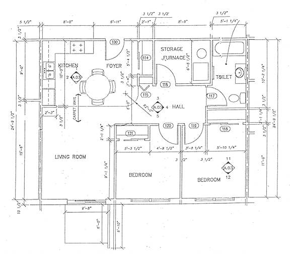 Floor Plan  2 Bedroom