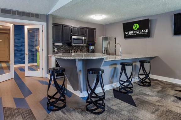 Eat-in Kitchens at Sterling Lake Apartments,Sterling Heights,48312