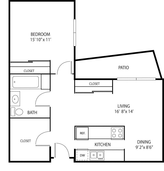 Aspen Floor Plan at Oakwood, Plymouth, 55447