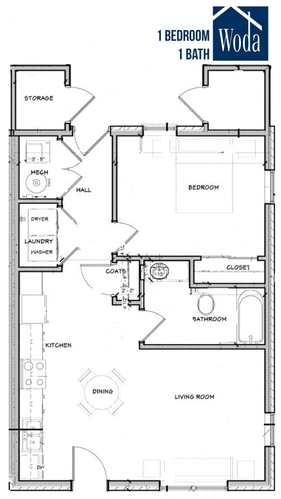 Floor Plans of Bayridge Greene in Keyser, WV