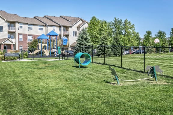 Leash Free Bark Park at The Landings Apartments, Nebraska