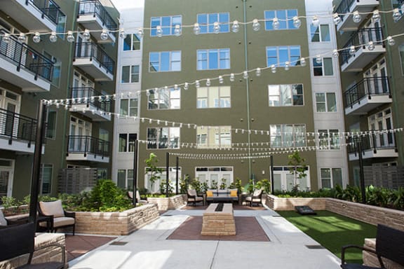Courtyard View at Link Apartments® Glenwood South, North Carolina, 27603
