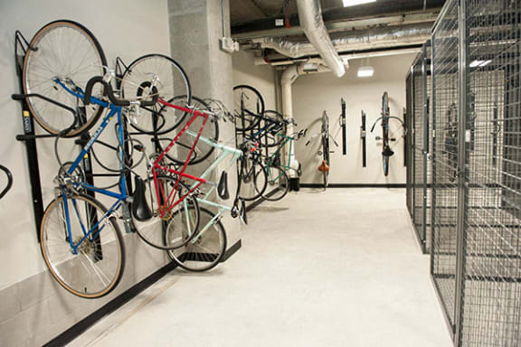 Cycle-Center at Link Apartments® Glenwood South, Raleigh, NC