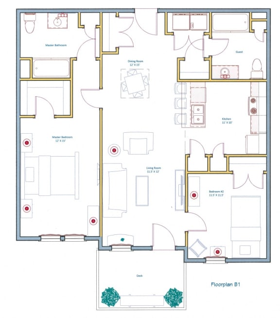 Floor Plans of Ashland Woods in Ashland, MA