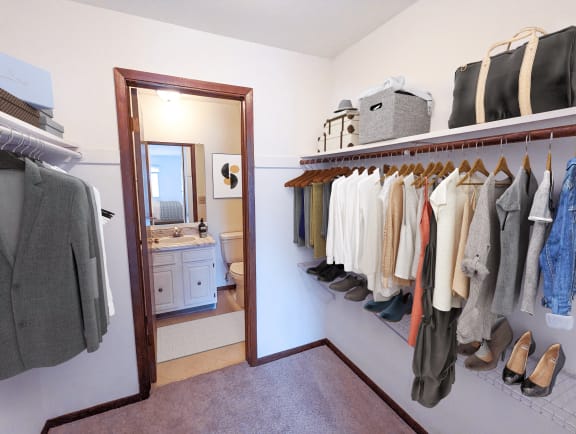 Alpine Court Main Bedroom Closet