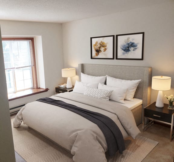 Floor Plans of Whitnall Glen Apartments in Hales Corners, WI