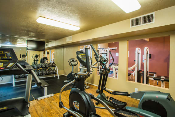 Gym at Apartments for Rent in Needles CA