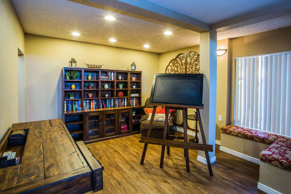 Resident Library at Needles CA Apartment