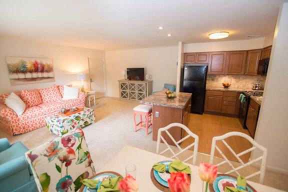Updated floor plan at Cranbrook Hills Apartments, Maryland