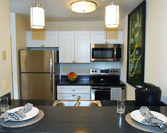 Fully Equipped Kitchen at The Paths at Loveton Farms, Maryland, 21152