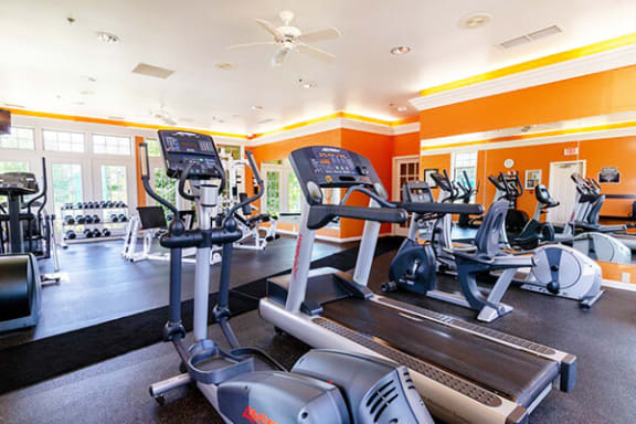 apartment fitness center