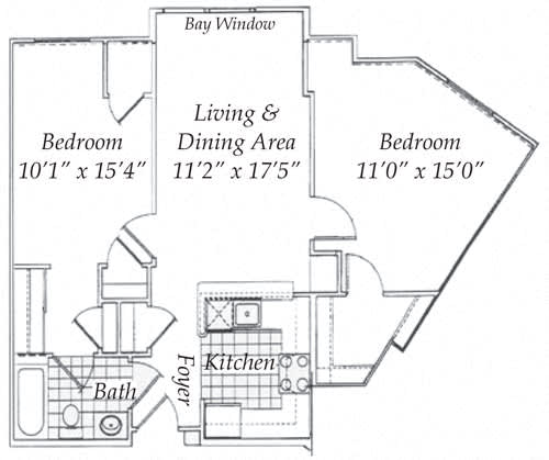 Lakeview at Victoria Park The Coronet Floor Plan