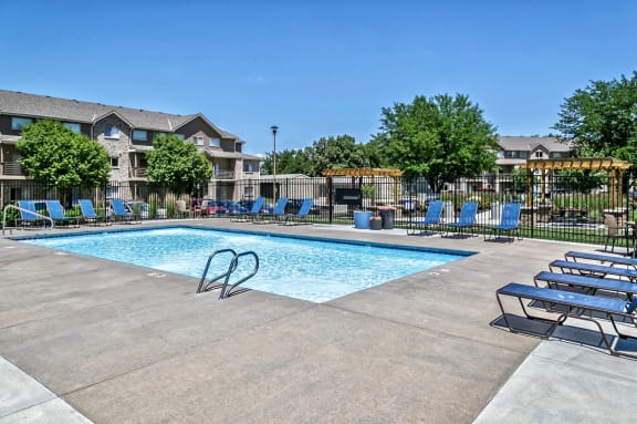 Relaxing Pool at Lakeview Park, Lincoln, 68528