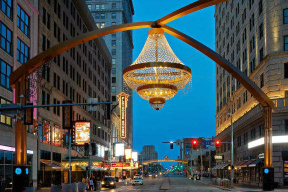 Vibrant and Active Neighborhood at The Residences At Hanna Apartments, Cleveland