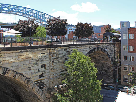 Water Bridge View at Stonebridge Waterfront, Cleveland, 44113