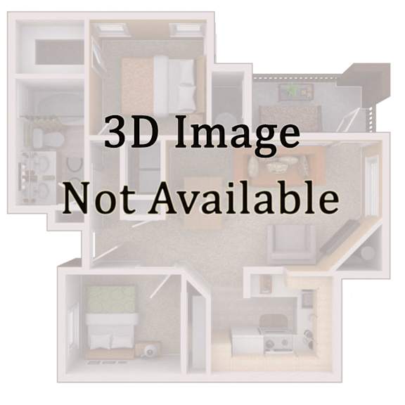3D Floor Plan A Image Not Available at Water's Edge Apartments, Euclid, Ohio, 44123