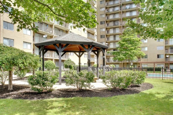 Outdoor Gazebo at Willoughby Hills Towers, Ohio