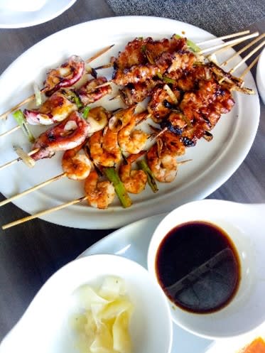 Food at Sumida Gardens Apartments, California