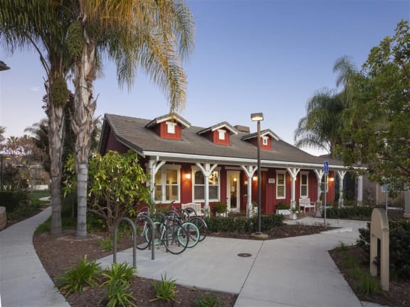 Clubhouse Exterior at Sumida Gardens Apartments, Santa Barbara, 93111