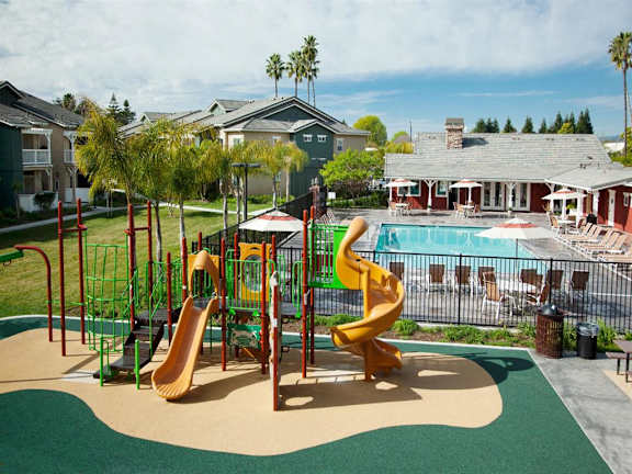 Playground at Sumida Gardens Apartments, Santa Barbara, California