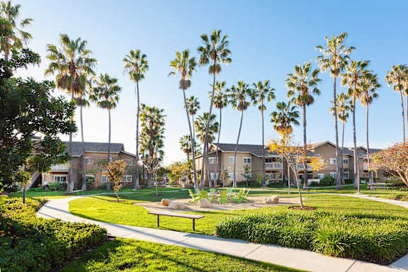 Gardens_exterior_daytime at Sumida Gardens Apartments, Santa Barbara, California