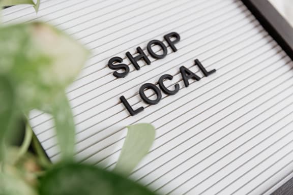 Local Shops at Sumida Gardens Apartments, California