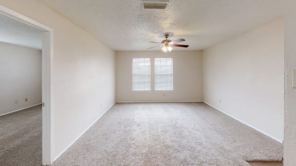 View of bedroom in Maple floor plan at Arbors of Cleburne Apartments  at Arbors Of Cleburne, Cleburne, TX