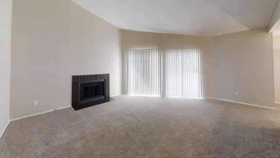 Living Room at Copper Hill, Bedford, TX, 76021